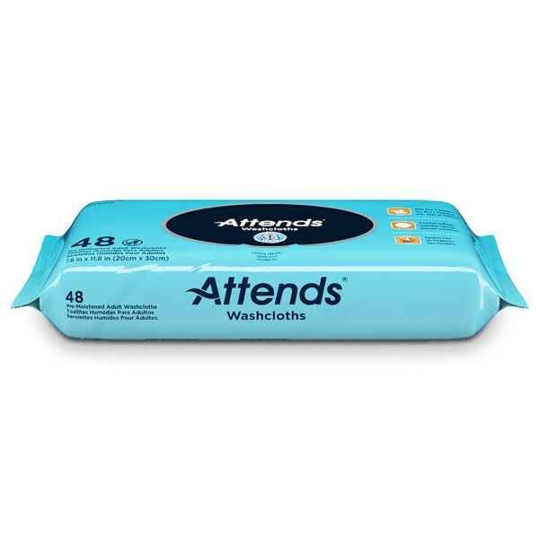 Attends® Scented Personal Cleansing Wipes with Aloe and Vitamin E (48 Pack, Soft Pack) - Image 4