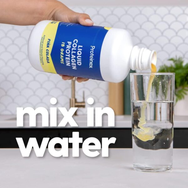 Proteinex? Liquid Collagen Protein Supplement - 30 oz Bottle for Adults - Image 4