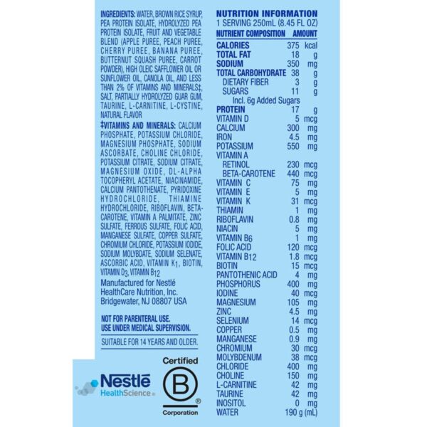 Compleat? 1.5 Original Fruit Medley Tube Feeding Formula, 250 mL - Nutritional Liquid for Adults - Image 4