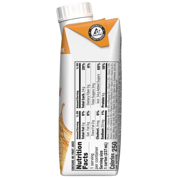 Boost Breeze Orange Nutritional Drink * 8 oz. Liquid Supplement for Wound Healing & Malnutrition Support - Image 3