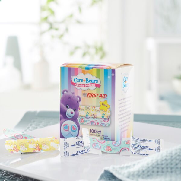 Stat Strip American White Cross Care Bears Kid Design Adhesive Bandages 3/4 x 3 Inches - Image 7