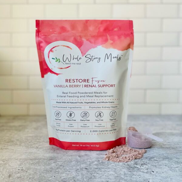 Restore Fusion Renal Support Organic Kidney Health Shake - 16 oz. Pouch - Image 3