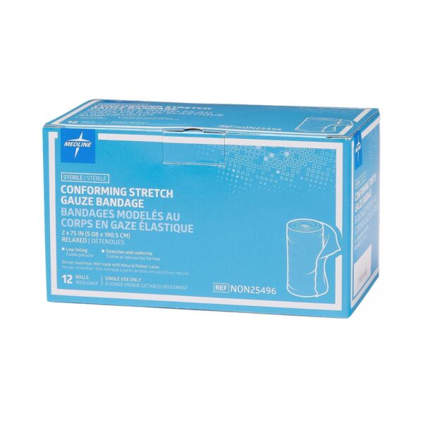 Sof-Form? Sterile Conforming Bandage, 2 x 75 Inch - McKesson SoftForm Roll Gauze for Wound Care - Image 6
