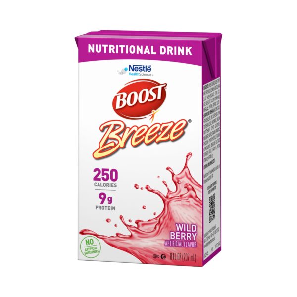Boost Breeze Wild Berry 8 oz. Nutritional Drink * Supports Wound Healing and Malnourishment Relief - Image 6