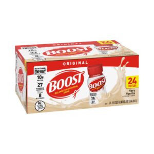 Boost Original Vanilla Nutritional Drink - 8 oz Bottle - Supports Energy and Bone Health