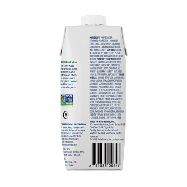 Kate Farms Peptide 1.5 Standard 11 oz. Liquid Nutrition Formula for Adults and Children - Image 3