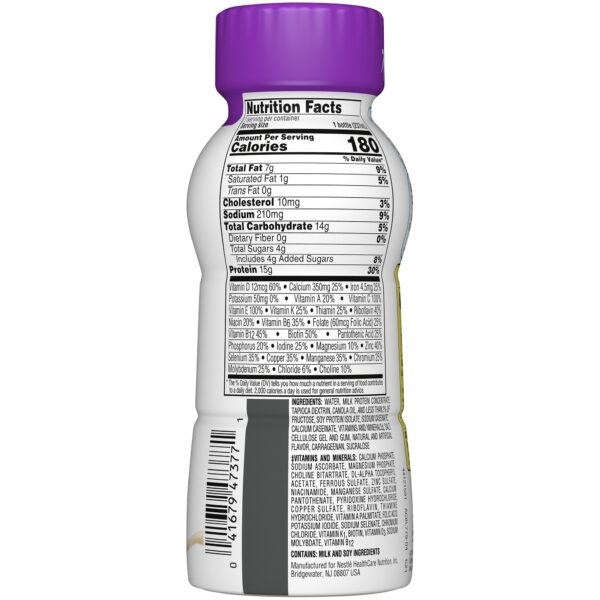Boost Women Vanilla Balanced Nutritional Drink 8 oz - High-Protein Supplement for Women*s Health - Image 2