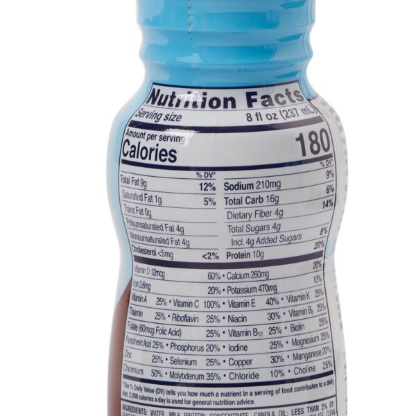 Glucerna Original Shake Chocolate Flavor 8 oz Bottle - Diabetes-Friendly Nutritional Supplement - Image 9