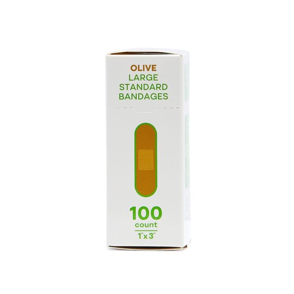 Tru-Colour Olive Skin Tone Fabric Adhesive Bandages * 1 x 3 Inch, Pack of 100 - Image 9
