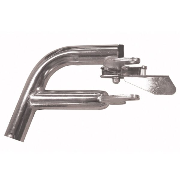 Drive* Footrest for Wheelchair Swing-Away Footrest - Aluminum Footplates with Chrome Extensions, Tool-Free Installation - Image 2
