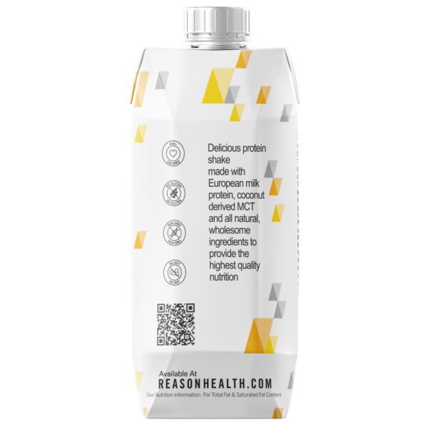 Reason* Vanilla Premium Nutritional Drink 11 oz * High Calorie, Low Lactose Oral and Tube Feeding Supplement - Image 2