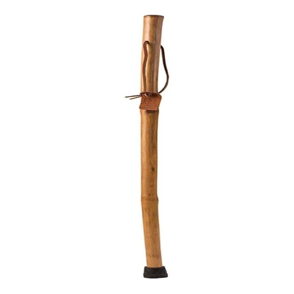 Brazos* Iron Bamboo Rustic Walking Stick, 58 Inch, Red Bamboo - Image 2