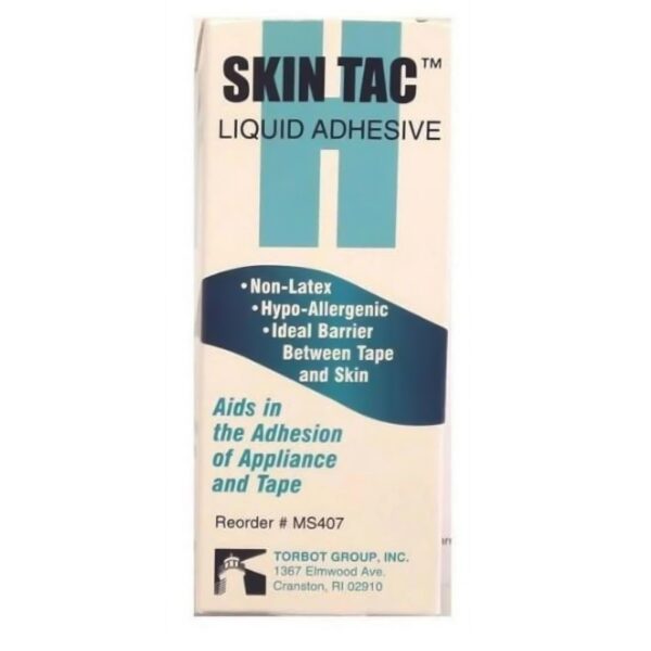 Skin Tac™ Liquid Adhesive Barrier by Skin Tac* H - Hypoallergenic, 4 oz for Sensitive Skin and Medical Applications - Image 3