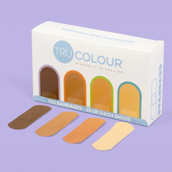 Tru-Colour? Adhesive Strip Bandages with Skin Tone Shades - 1 x 3 Inch, Pack of 100 - Image 7