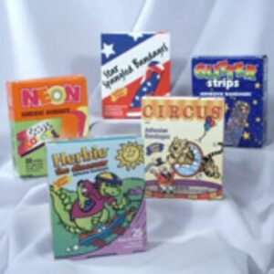 American White Cross First Aid Adhesive Spot Bandage, 7/8 Inch Diameter, Sterile, Tan, 100-Pack