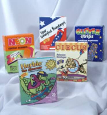 American White Cross First Aid Adhesive Spot Bandage, 7/8 Inch Diameter, Sterile, Tan, 100-Pack