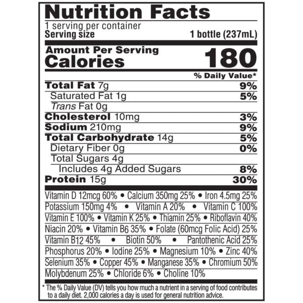 Boost Women Chocolate Balanced Nutritional Drink - 8 oz Bottle for Adults - Image 4