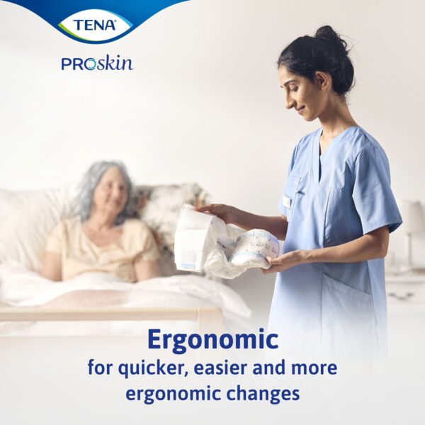 TENA ProSkin Flex Super Belted Incontinence Briefs, Extra Large (Size 20, 41-61 Inch Waist) - Heavy Absorbency, Breathable, FSA Eligible - Image 9