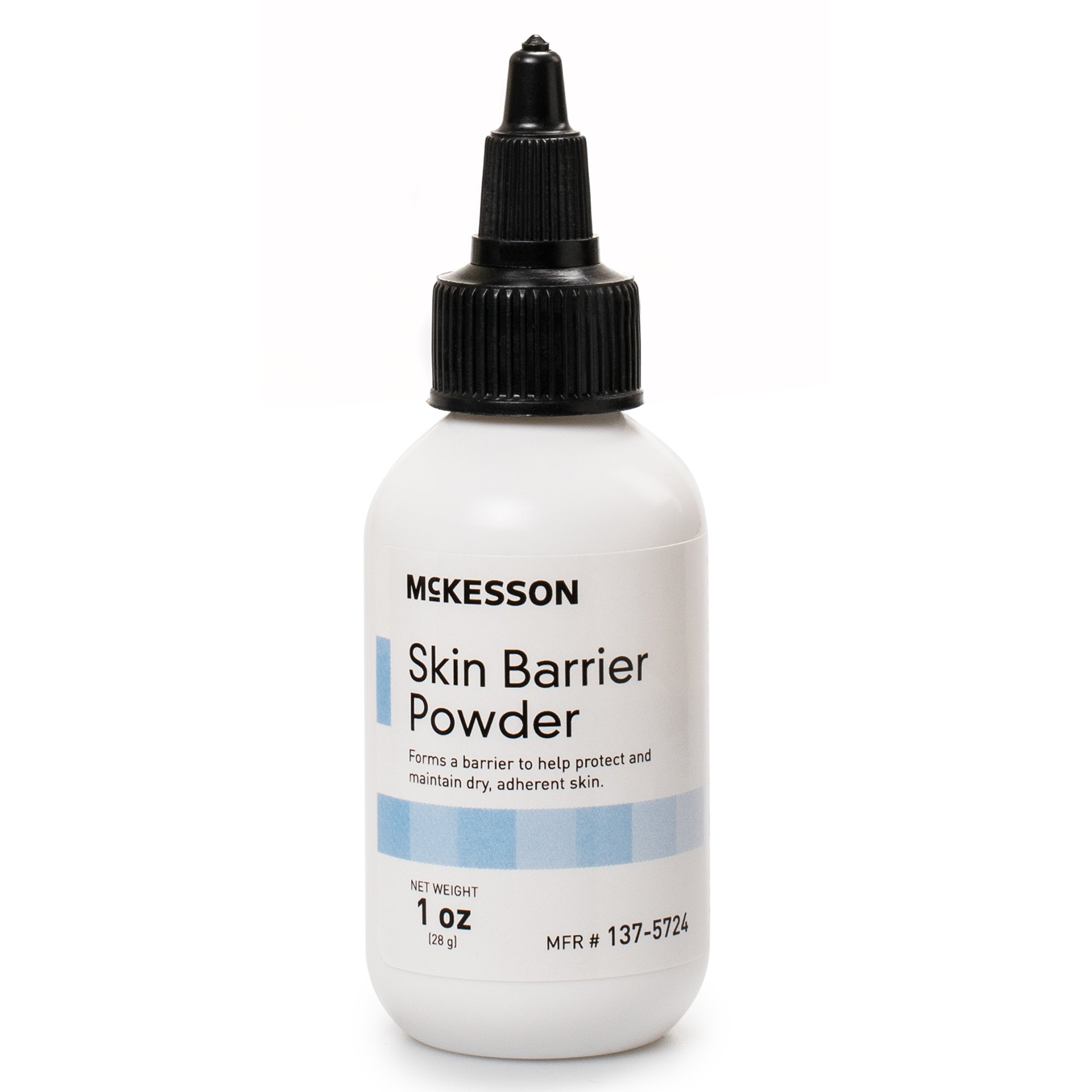 McKesson Ostomy Barrier Powder, 1-Ounce Puff Bottle - Skin Protection and Moisture Absorption