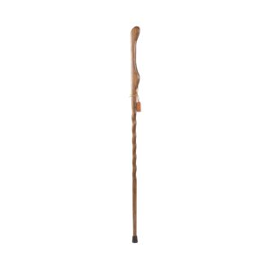 Brazos* Twisted Oak Hitchhiker Walking Stick - 55-Inch, Brown