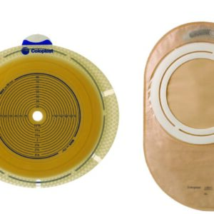 Sensura Flex SenSura® Flex Convex Light Ostomy Barrier with 1-1/4 Inch Opening and Red Code System