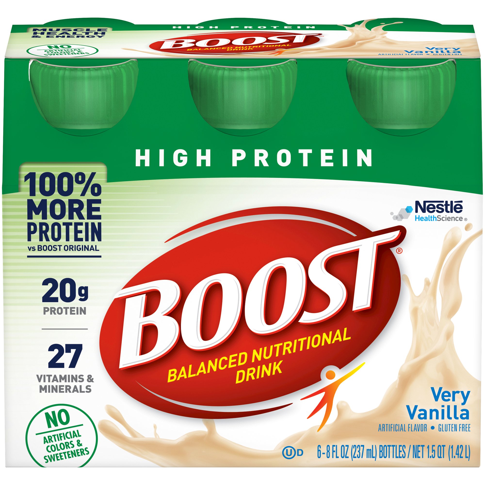 Boost? High Protein Vanilla Nutritional Drink - 8 oz. Bottle