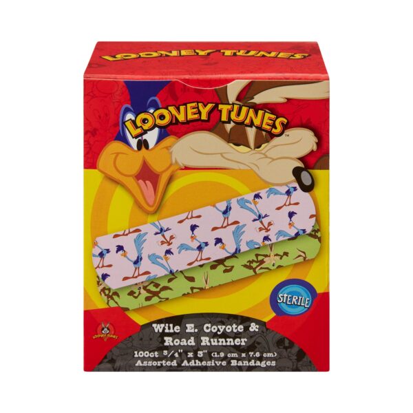 Looney Tunes* Stat Strip? Adhesive Bandage, 3/4 x 3 Inches * Kid-Friendly Wound Care Solution - Image 2
