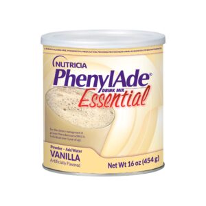 PhenylAde 60 Vanilla Canister * 16 oz. Oral Amino Acid Supplement for PKU Management