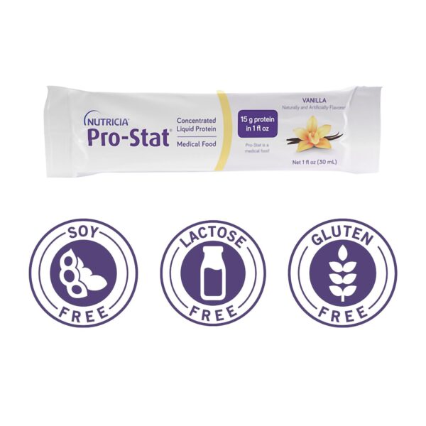 Pro-Stat? Vanilla Concentrated Liquid Protein Medical Food * 1 oz. Packets, 96 Count - Image 6