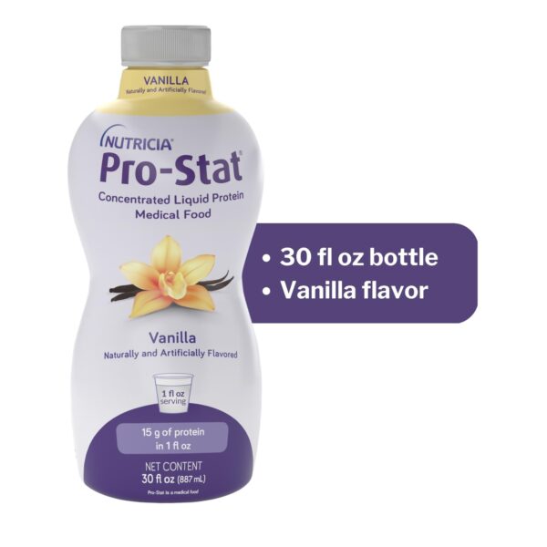 Pro-Stat? Vanilla Concentrated Liquid Protein Medical Food - 30 oz Bottle - Image 5