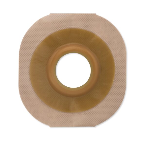 FlexTend™ Ostomy Barrier with 3/4 Inch Stoma Opening - Convex, Pre-Cut Extended Wear Skin Barrier with Floating Flange, Green - Part Number 14902 - Image 3