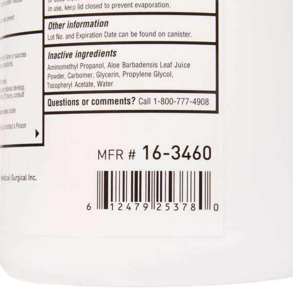 McKesson Instant Hand Sanitizing Wipes – 160 Count, Scented, 65.9% Ethyl Alcohol, Canister | Personal Hand Hygiene Solution - Image 5