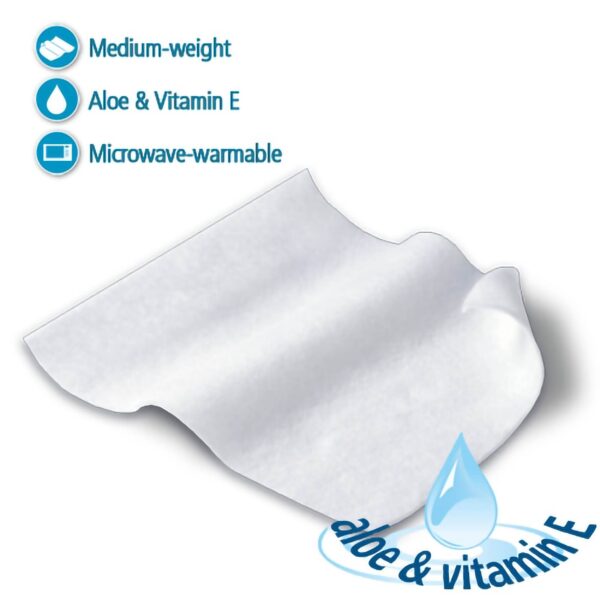 Essential Bath Medium Weight Rinse-Free Bath Wipes by Sage Products - Unscented, 8 Pack - Image 3