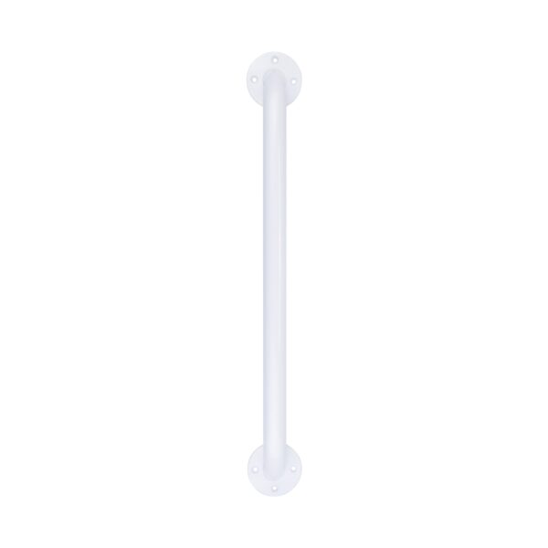McKesson Wall Grab Bar, 18-Inch White Steel Safety Support - Image 2