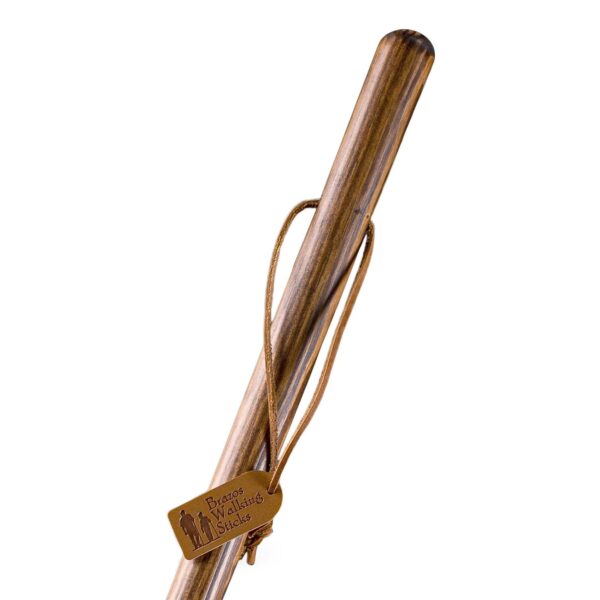 Brazos* Traditional 48-Inch Pine Handcrafted Walking Stick with Wood Handle - Image 2