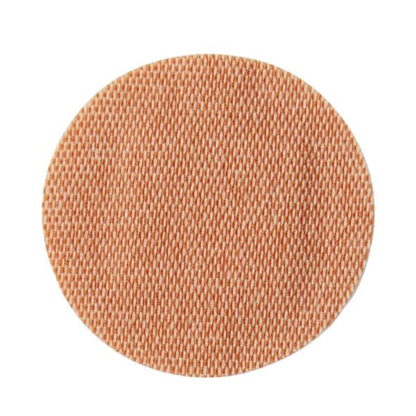 McKesson Round Tan Adhesive Spot Bandage, 1 Inch - Durable Fabric and Sterile Design - Image 4
