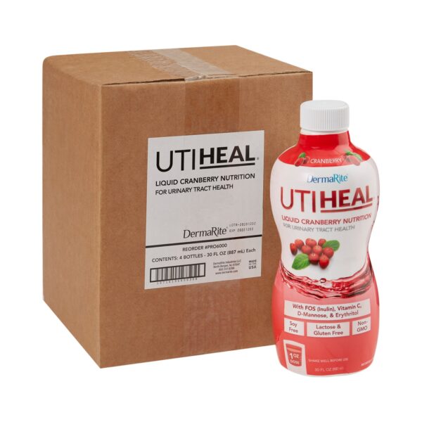UTIHeal* Liquid Cranberry Supplement for Urinary Health - 30 oz Bottle - Image 4