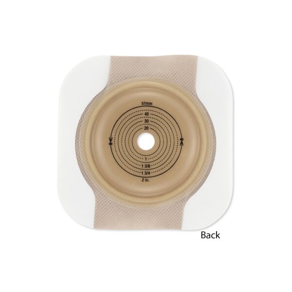New Image™ FlexWear Convex Skin Barrier with 44mm Flange – Beige, 7/8 Inch Opening - Image 3