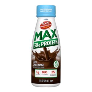 Boost Glucose Control Max Chocolate Nutritional Drink - 11 oz Bottle