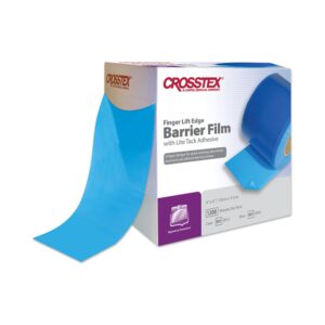 Crosstex® Barrier Film 4 x 6 Inch Blue - 1200 Sheets Roll