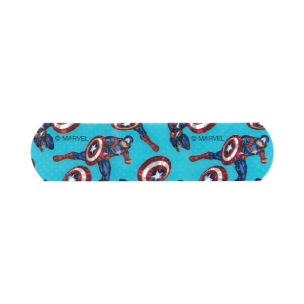 American White Cross Stat Strip Avengers Kid Design Adhesive Bandages (3/4 x 3 Inches, Box of 100) - Image 2