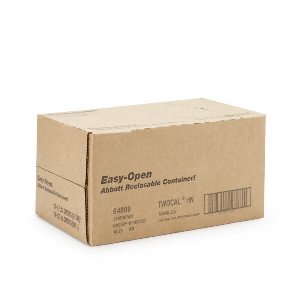 TwoCal? HN Vanilla Calorie and Protein Dense Nutrition - 8 oz Reclosable Carton - Image 4