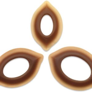 Hollister Adapt Convex Oval Barrier Ring - 7/8 x 1½ Inches, Adjustable Fit for Ostomy Pouches