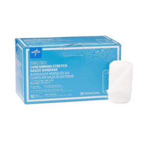 Sof-Form? Sterile Conforming Bandage, 2 x 75 Inch - McKesson SoftForm Roll Gauze for Wound Care