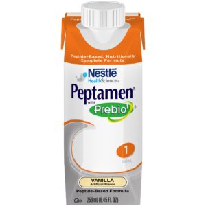 Peptamen? with Prebio 1* Vanilla Peptide-Based Formula - 250 mL Carton by Nestle