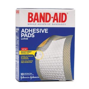 Band-Aid? Comfort-Flex Adhesive Bandages, 2-7/8 x 4 Inches, Pack of 10