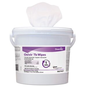 Diversey™ Oxivir® Tb Surface Disinfectant Wipes, 11 x 12 Inch, 160 Count