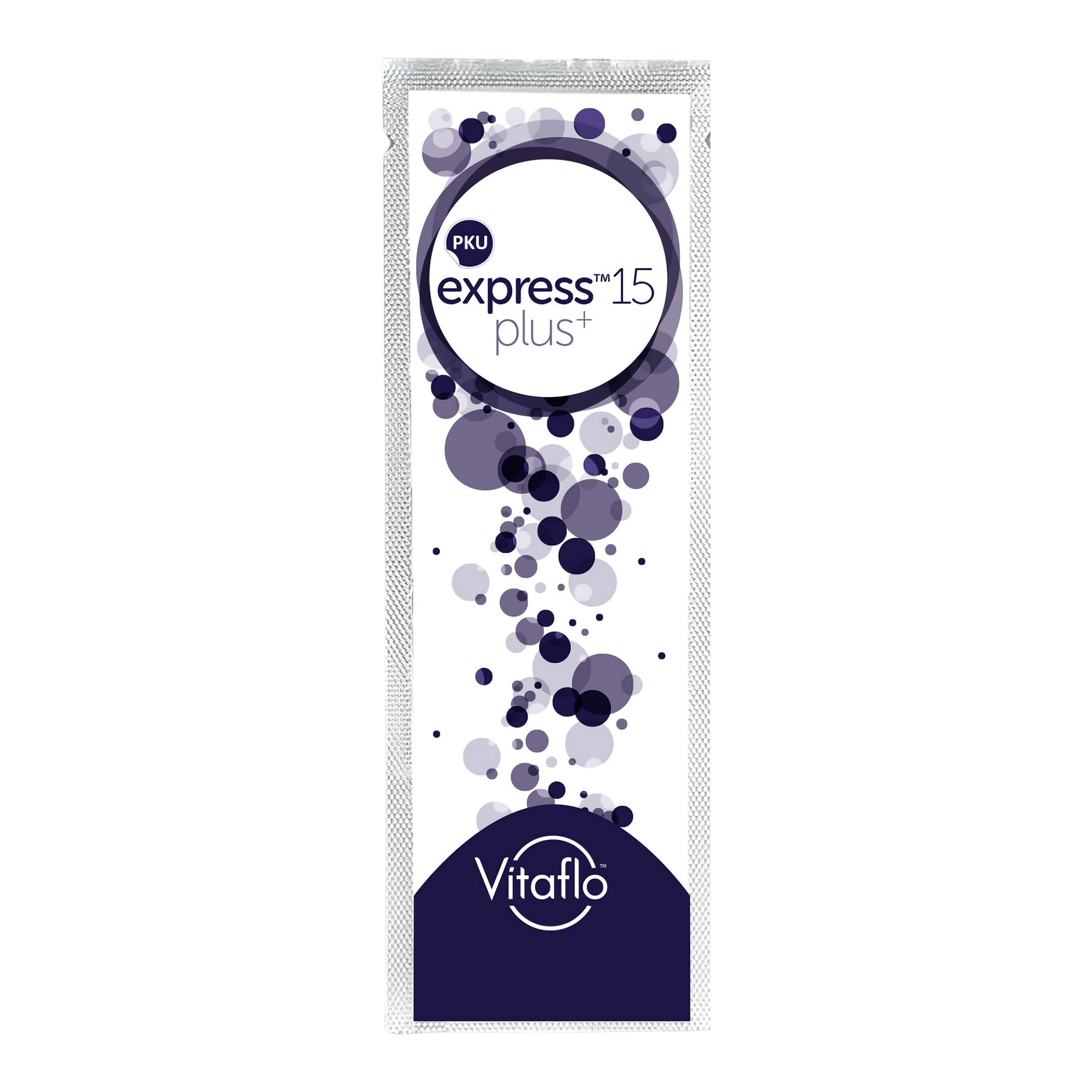 PKU Express 15 Plus Phenylalanine-Free PDR Protein Oral Supplements, 25g Packets (30 Count) by PKU express* 15 plus