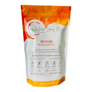 Whole Story Meals Restore Renal Support Powder * Kidney-Friendly Meal Replacement and Supplement
