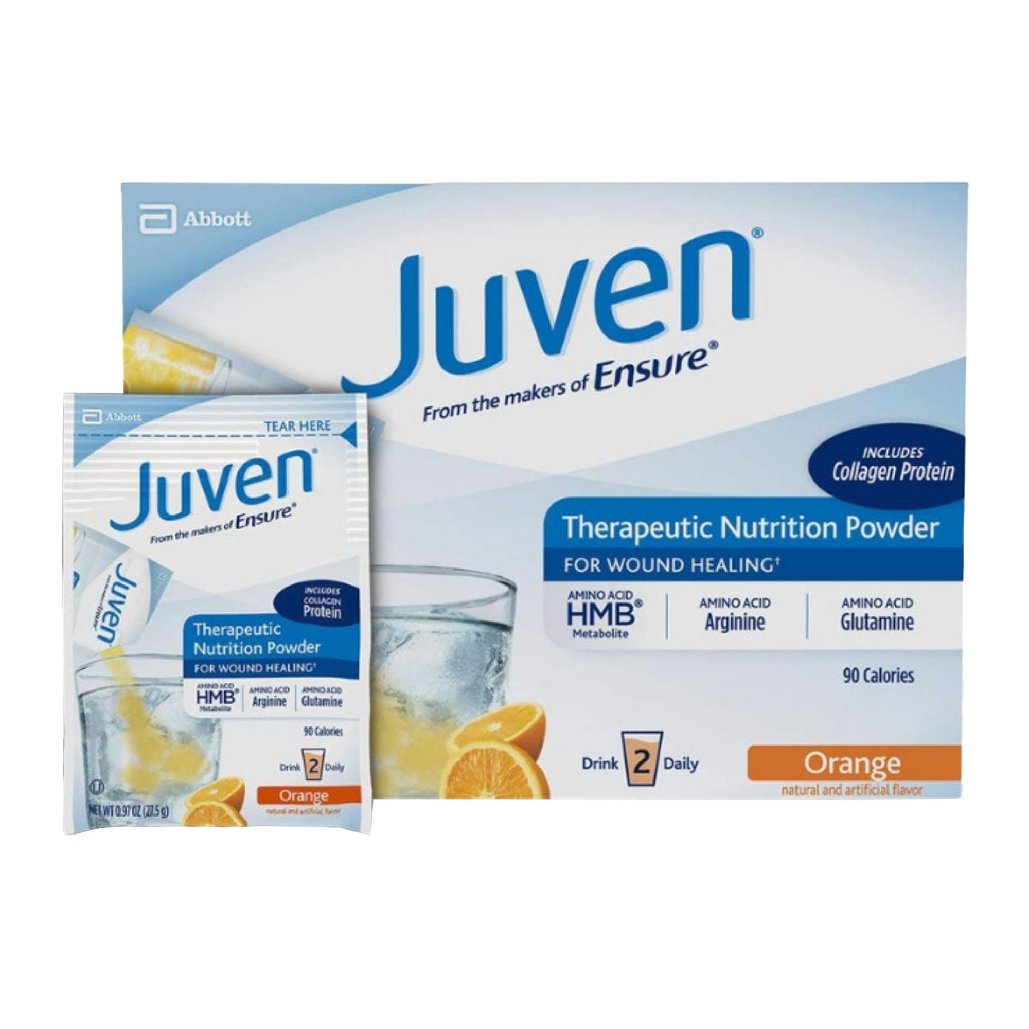 Juven? Orange Arginine & Glutamine Therapeutic Nutrition Powder - Supports Wound Healing & Muscle Growth